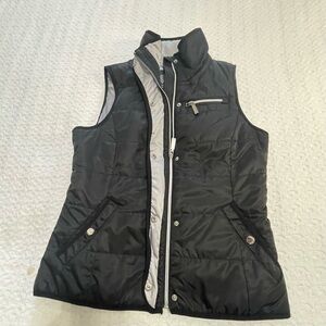 Vince Camuto Black Quilted Vest
